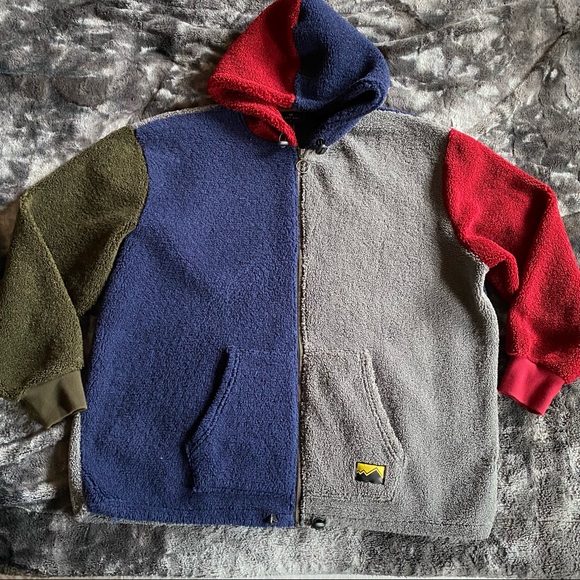 Lazy Oaf Colour Block Fleece - Picture 4 of 11
